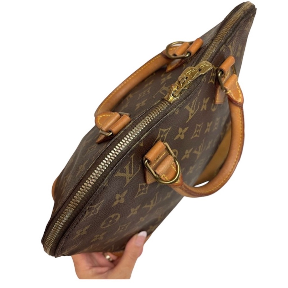 Louis Vuitton Monogram ALMA PM SATCHEL BAG ~💯 Authentic - Picture 7 of 16